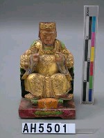藏品(木雕土地公像)的圖片